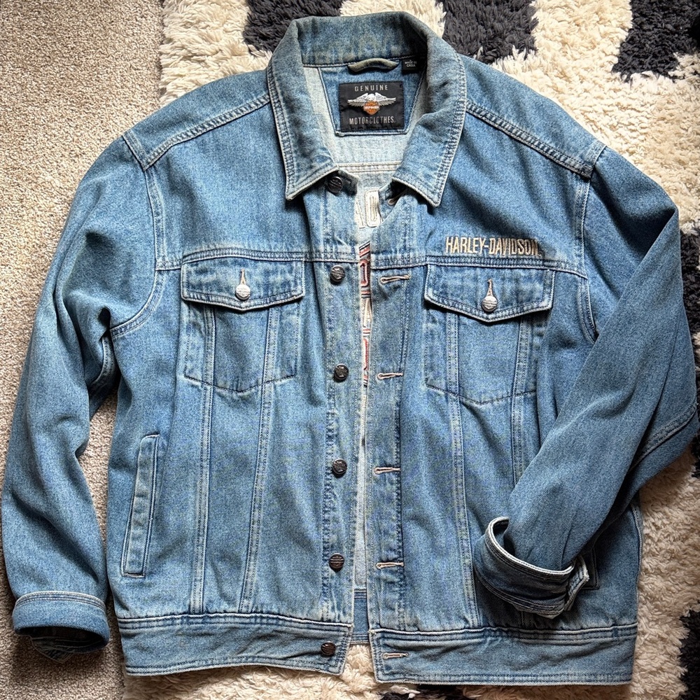 Harley-Davidson Light Blue Denim Jacket